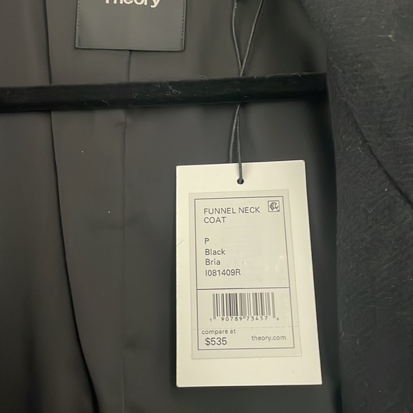 Theory funnel neck coat - Picture 5 of 6